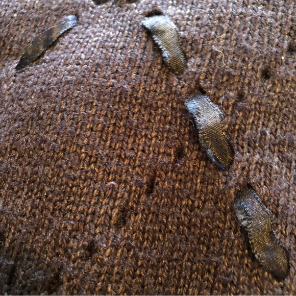 Vintage Jantzen hand embroidered ramie cotton and acrylic blend sweater size XL - Picture 10 of 10